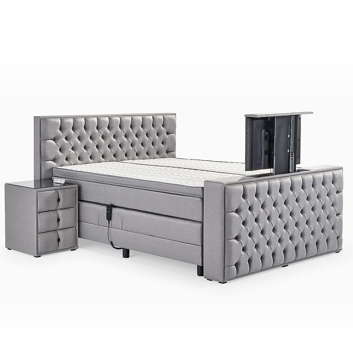 TV-Line Televizyonlu Hareketli Box Spring Baza - 2