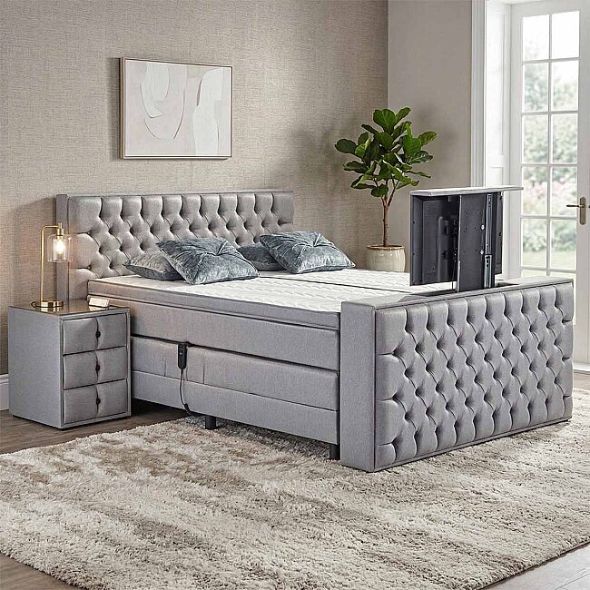 TV-Line Televizyonlu Hareketli Box Spring Baza - 5